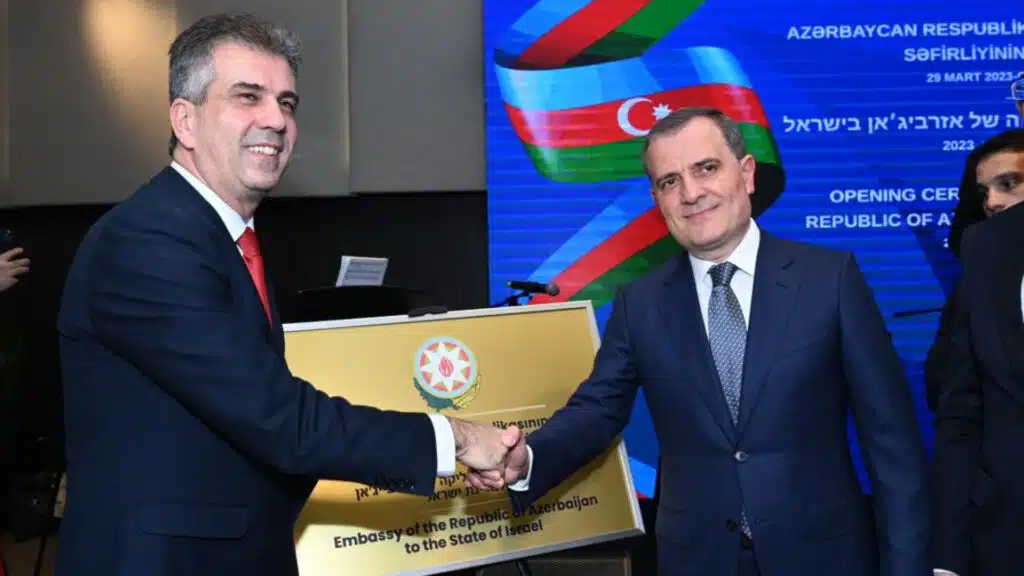 Azerbaiyán inauguró su embajada en Israel